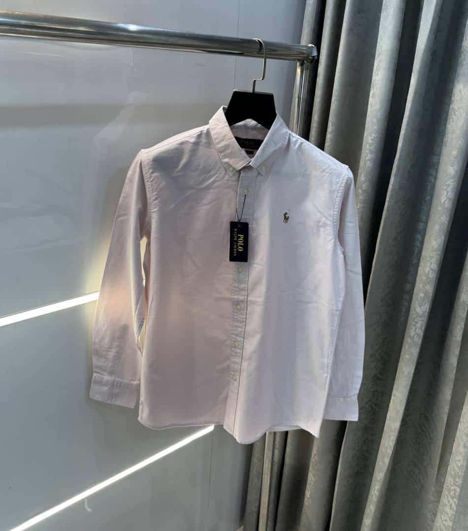Ralp h lauren Pink Premium Oxford Shirt