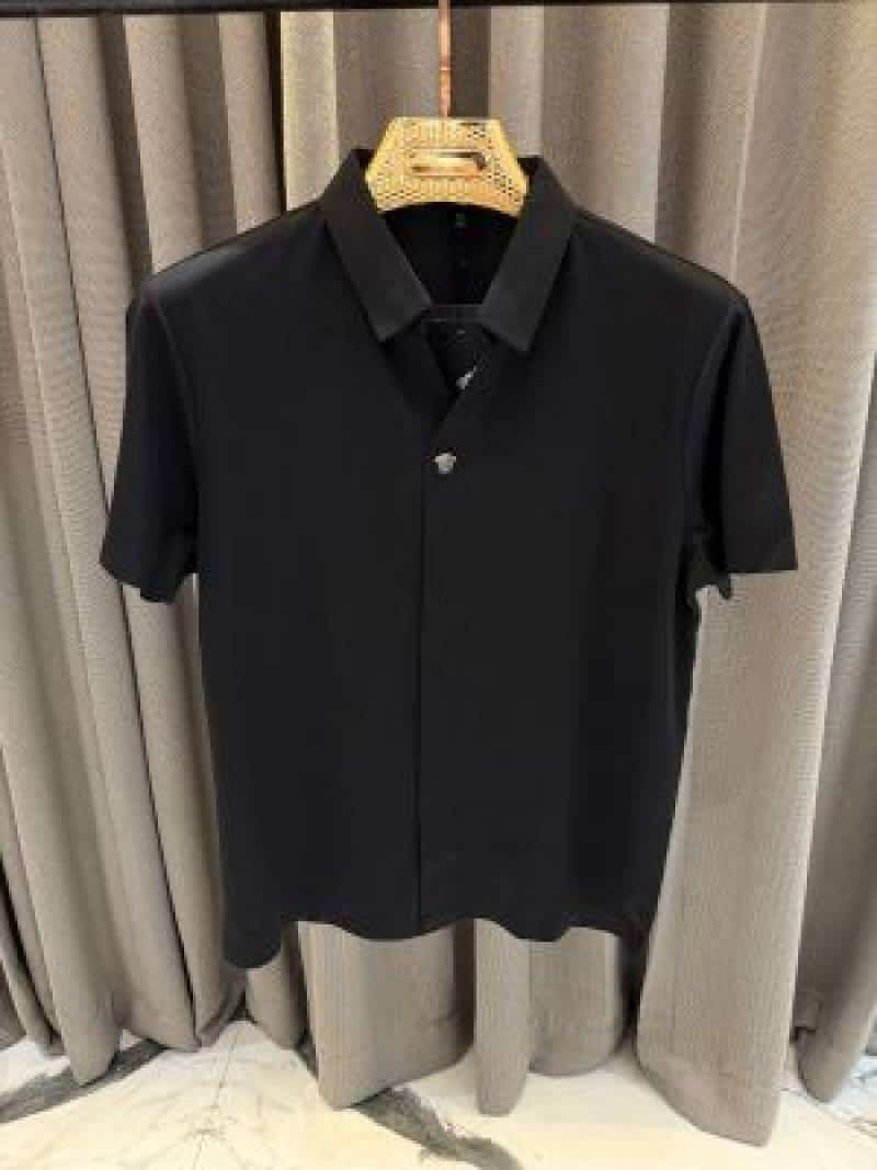 Versace Stich Less Shirt Black