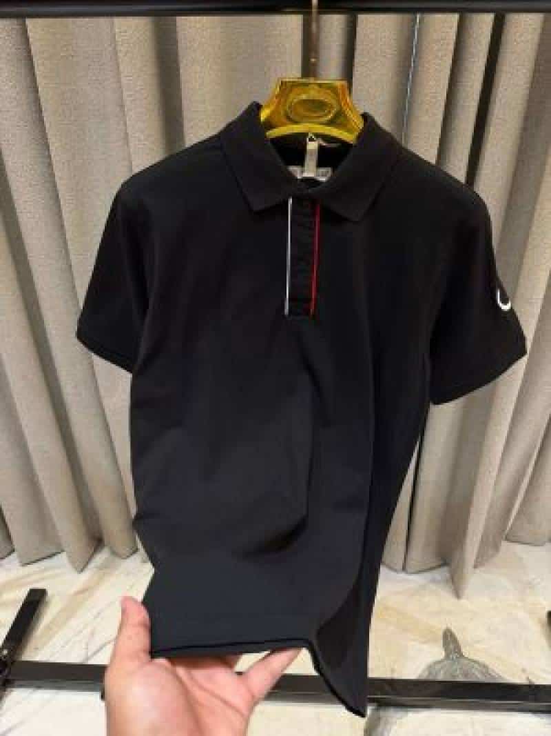 SALE Moncle_r Polo T-shirt Black