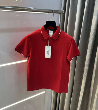 Calvi n klein Red Embroidery Logo Premium Polo T-Shirt