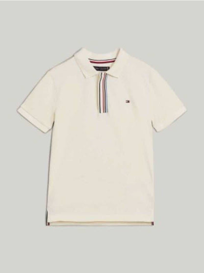 Tommy Hilfige_r Middle Brand Print Round Neck T-shirt red