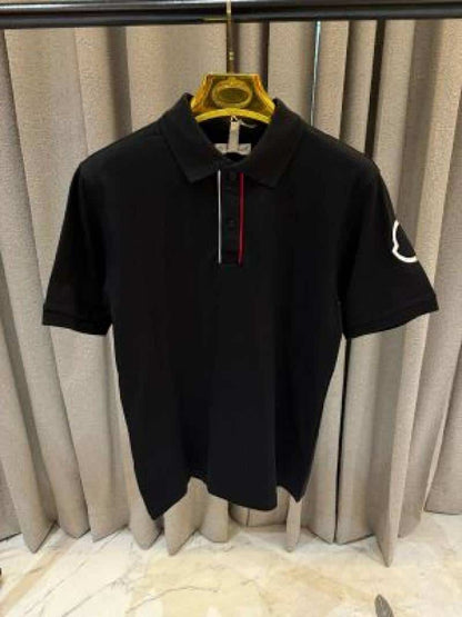 SALE Moncle_r Polo T-shirt Black