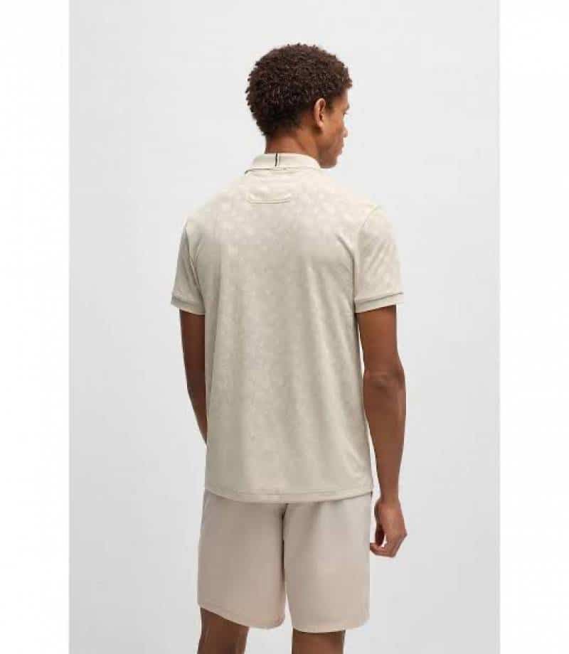 HUGGO BOOSS POLO IMPORTED BROWM