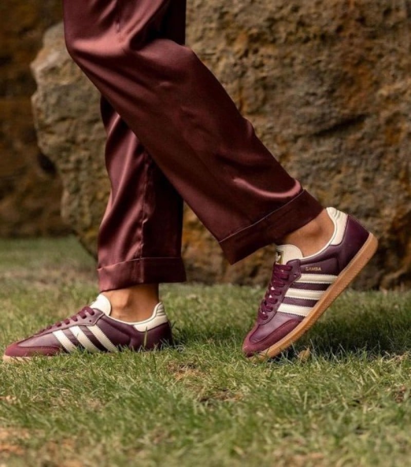 Adidas SAMBA CLASSIC MAROON MENS (FIX)