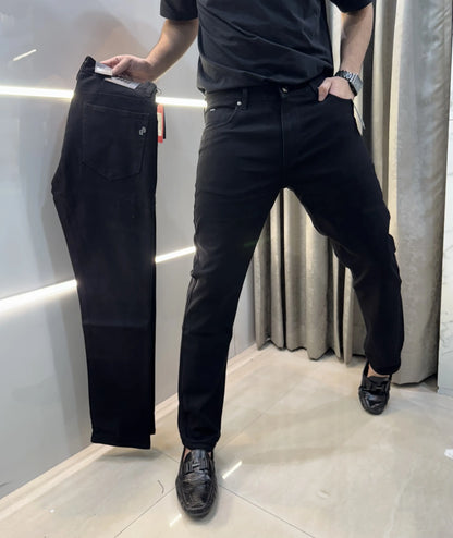 Hug o  Bos s Jet Black Premium Classic Denim