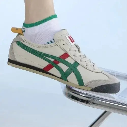 Onitsuka Tiger Sneakers Mexico 66 Beige Green Red Yellow Sneakers for men