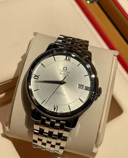OmEga! De Ville Prestige Silver Automatic