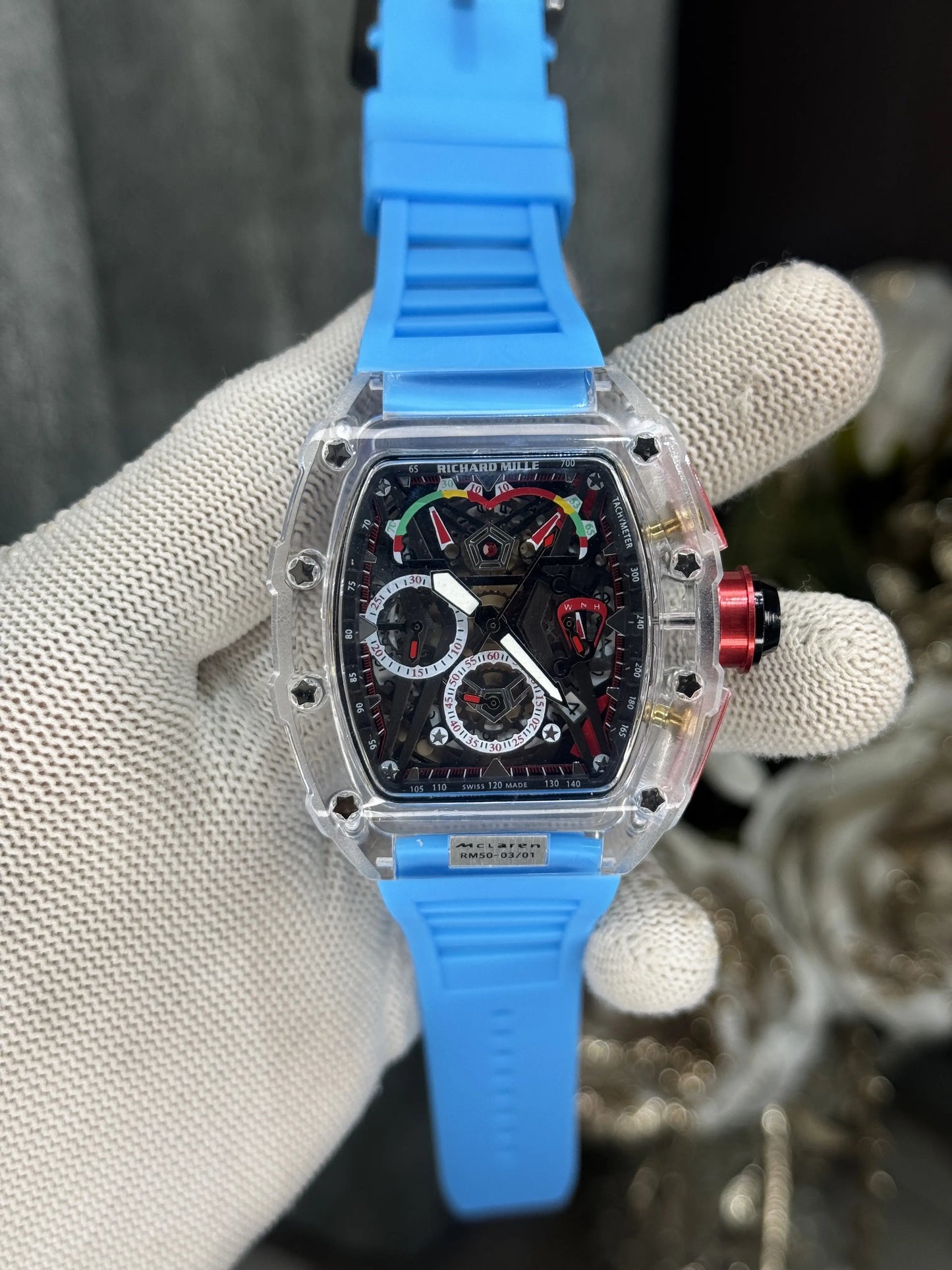 Richard Mille X Mc Lare n Deep Sky Premium Chronograph Watch