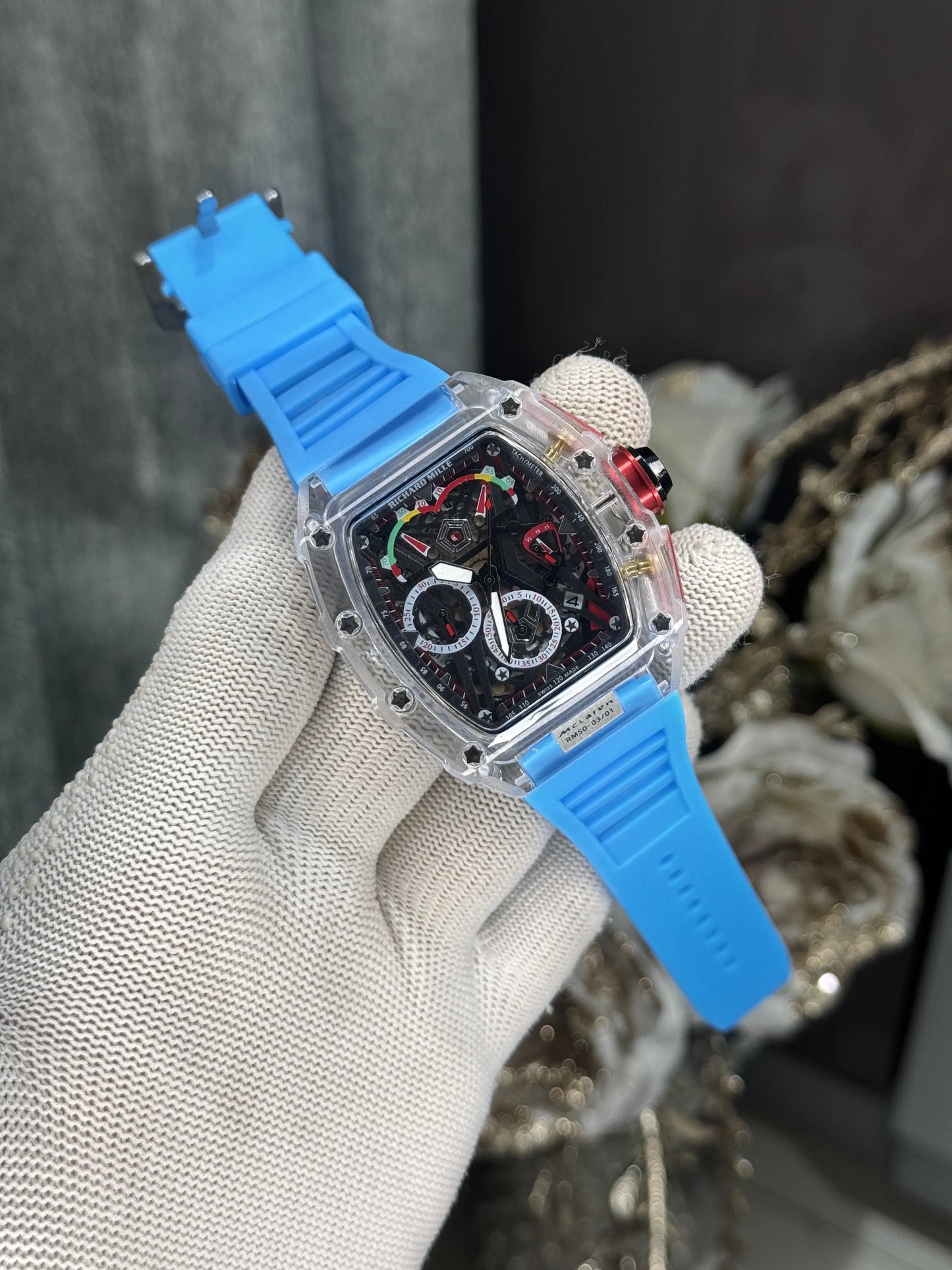 Richard Mille X Mc Lare n Deep Sky Premium Chronograph Watch