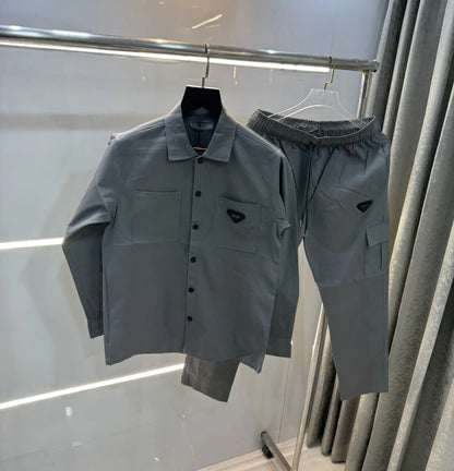 Prad a Milano Light Grey Premium Tracksuit