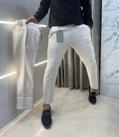 Tomford Cream Premium Imported Trouser