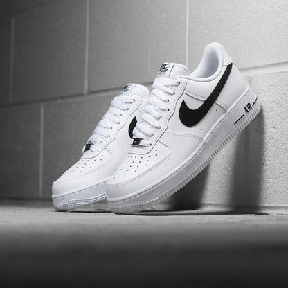 Nike_Air Force 1 Low White Black Mens Shoes