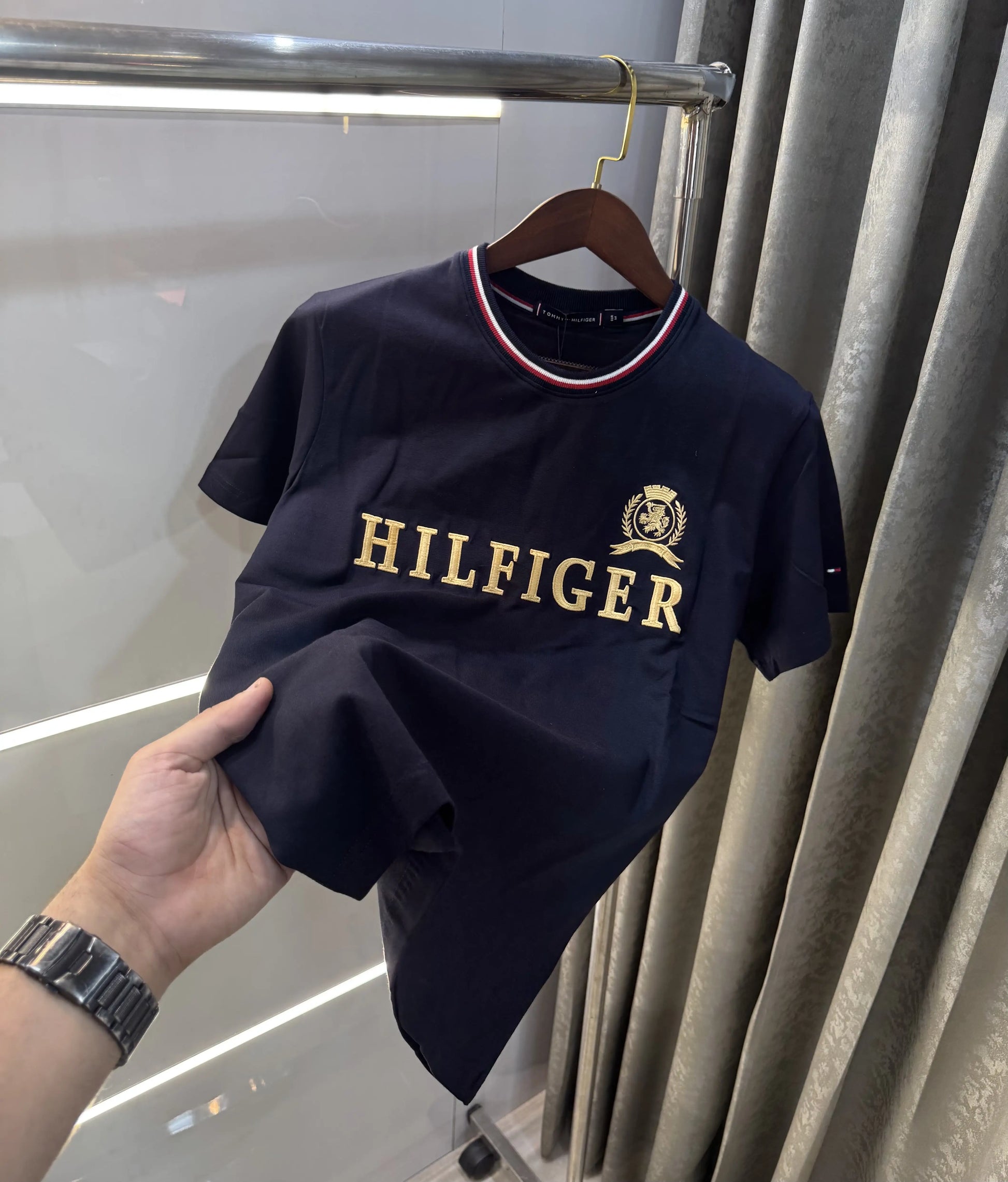 Tommy Hilfiger Navy Blue Premium Classic T-Shirt