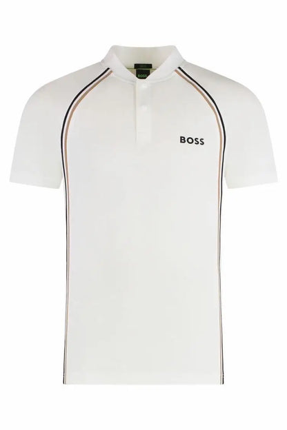 Hugo  Boss Beige Premium Polo T-shirt