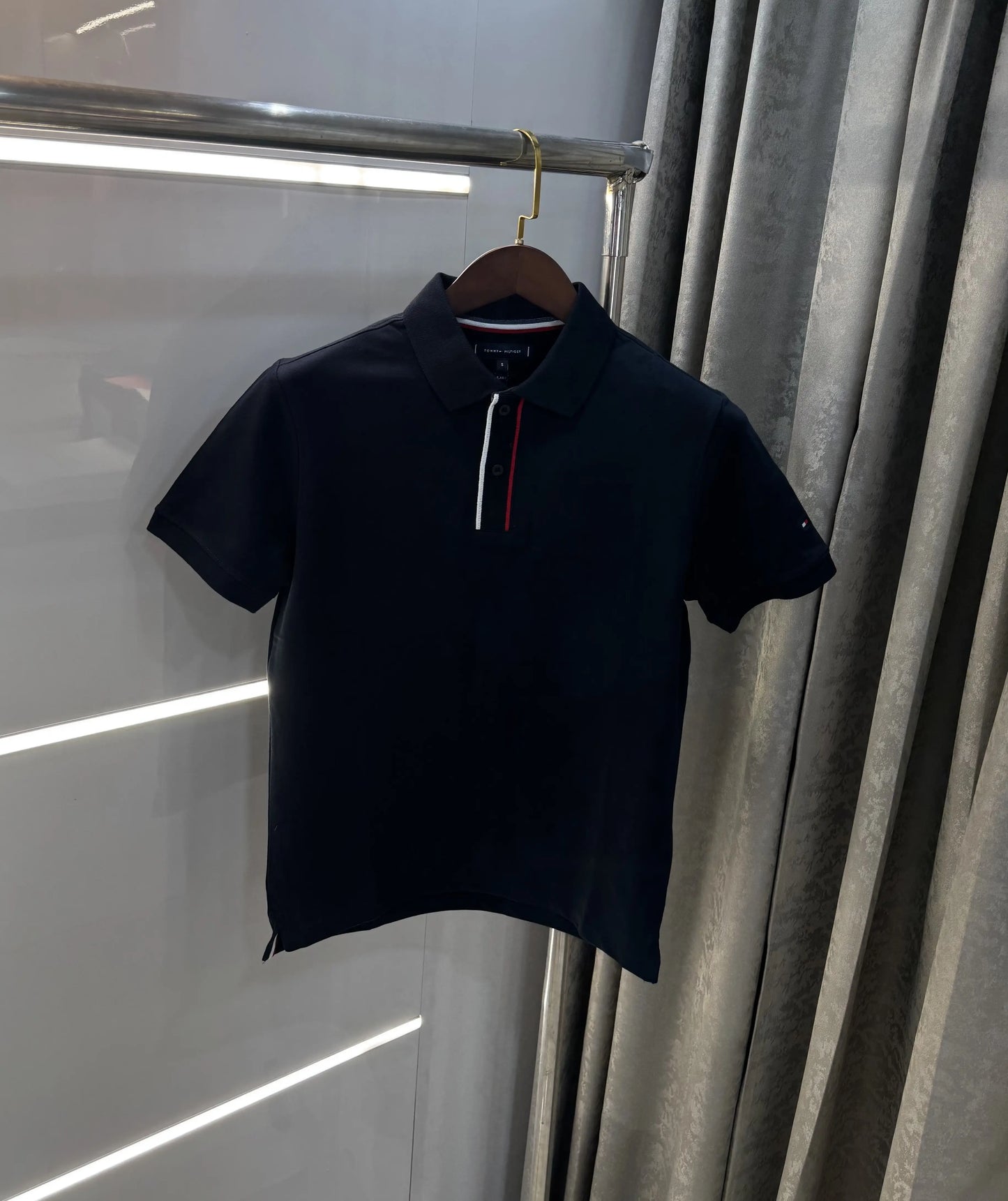 Tommy Hilfiger Navy Blue Premium Polo T-shirt