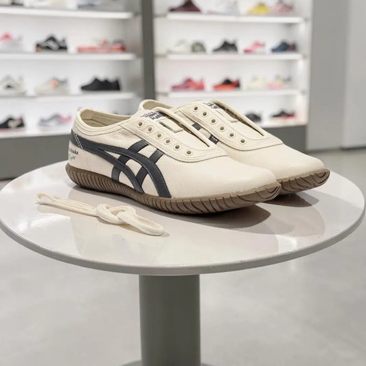 Onitsuka Tiger Tsunahiki Slip-On BIRCHINDIGO NAVY Mens 7A Premium (D-2063)