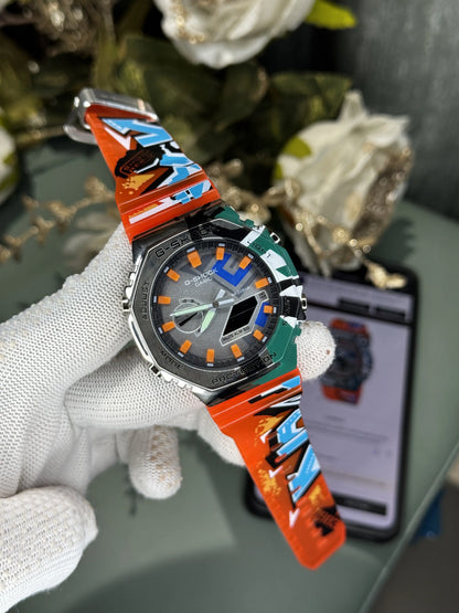 Casio Gshock Street Spirit Orange Premium Watch