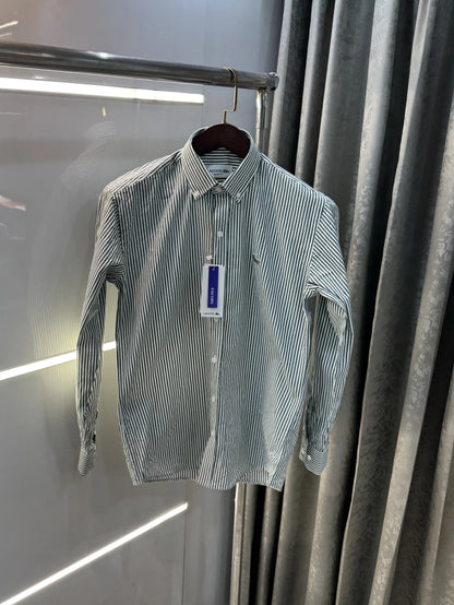 Lacoste Green Stripes Premium Shirt