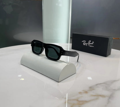 Rayban Gloss All Black Premium Shades 2218