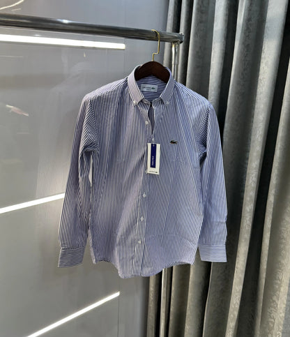 Lacoste Purple Stripes Premium Shirt