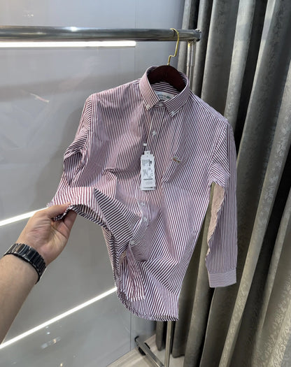 Lacoste Red Stripes Premium Shirt