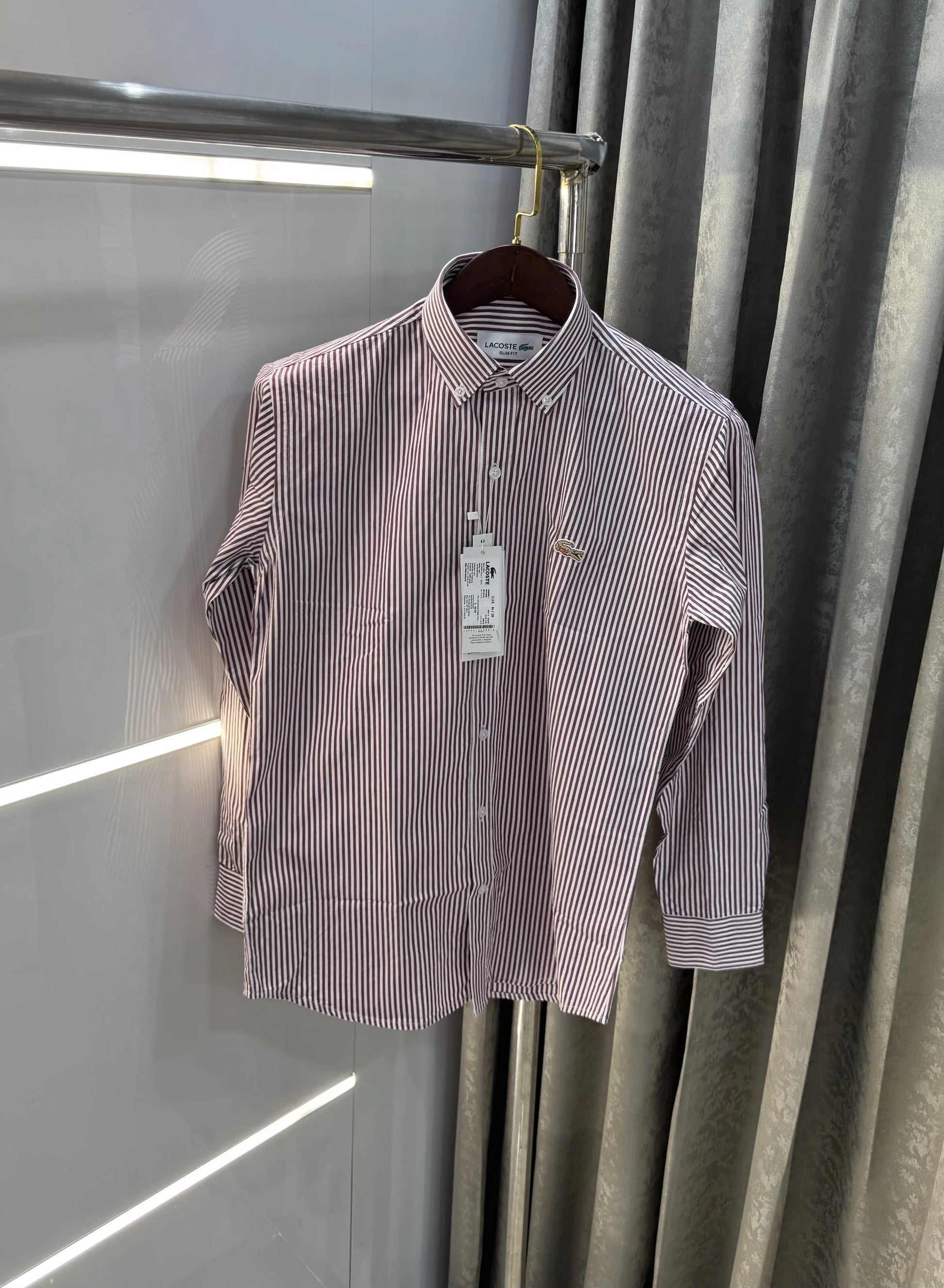Lacoste Red Stripes Premium Shirt