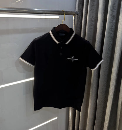 Empori o Arman i Black Premium Polo T-Shirt