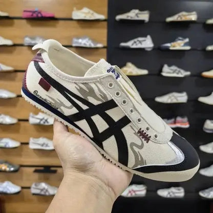 Onitsuka Tiger Mexico 66 Slip-On Blood Oil  Mens First Copy  Full Accessories D-1910