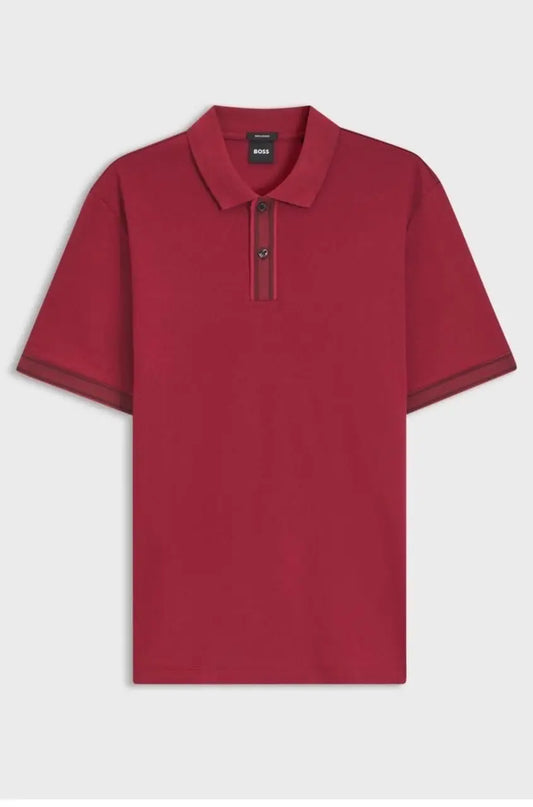 Hugo Bos s Red Logo Work Premium Polo T-shirt