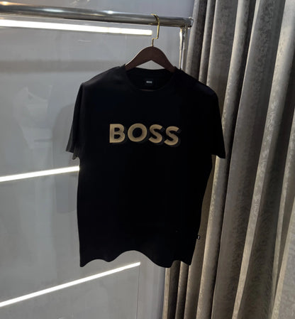 Hugo Boss Black Logo Print Premium Oversized T-shirt