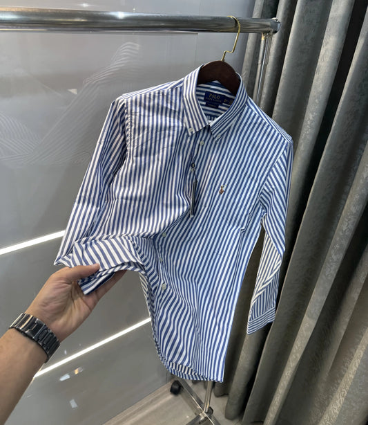 Ralph Lauren Blue Strip Premium Shirt