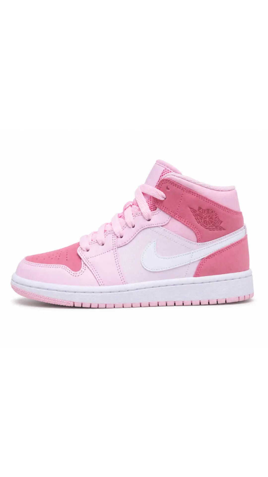 Nike_Jordan Retro 1 Mid Digital Pink Sneaker For Her